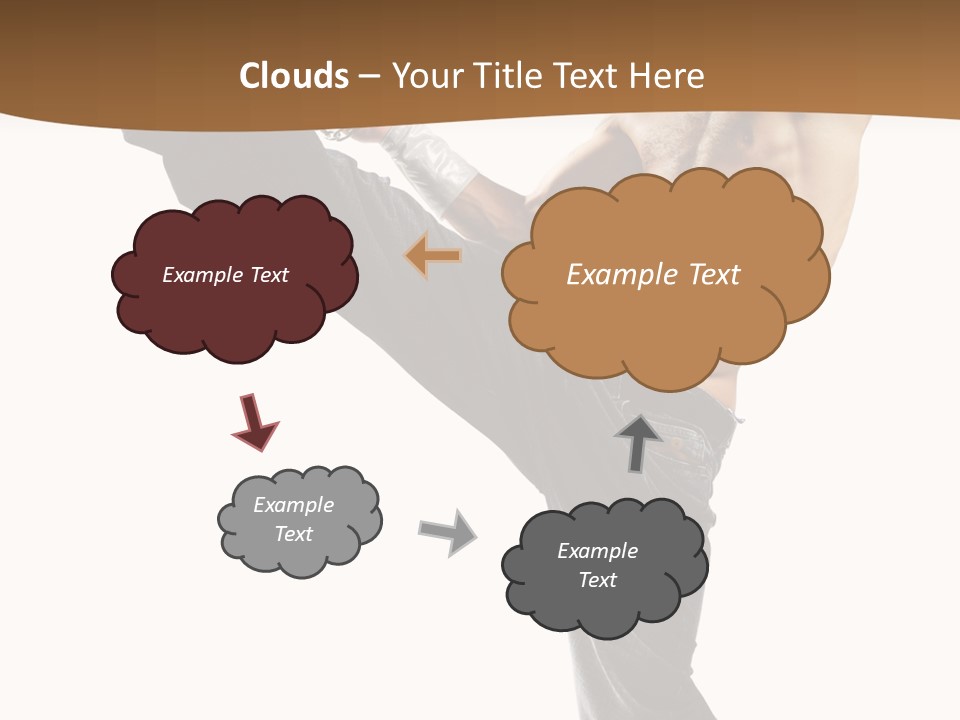 Night Dance Rapper PowerPoint Template