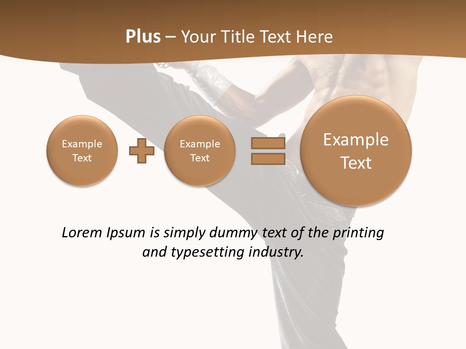 Night Dance Rapper PowerPoint Template