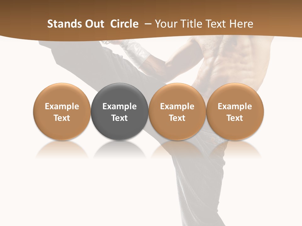 Night Dance Rapper PowerPoint Template