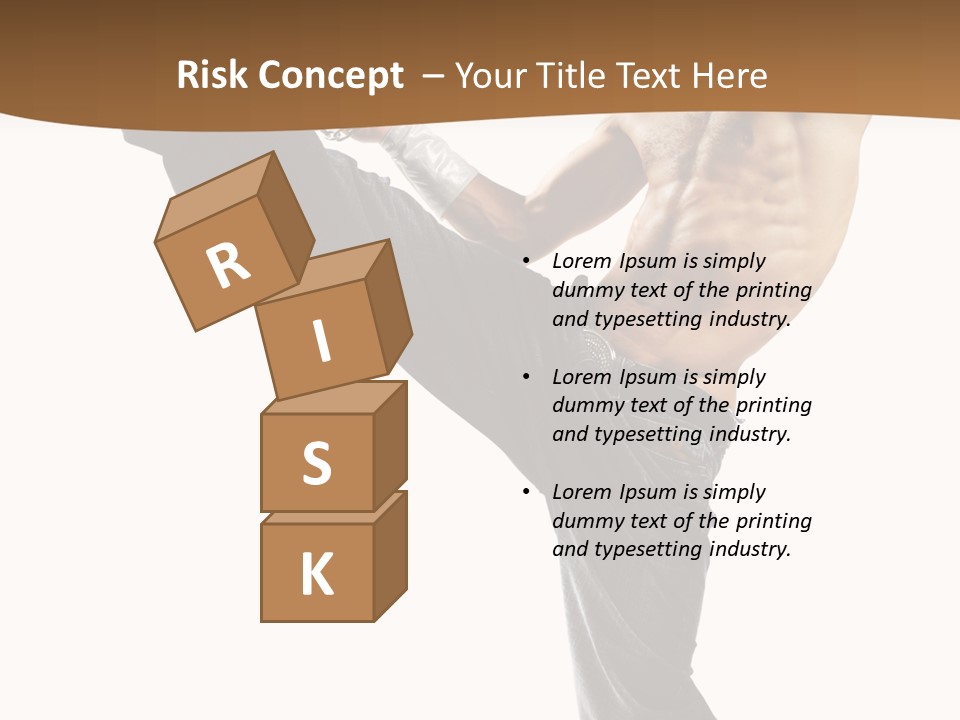 Night Dance Rapper PowerPoint Template