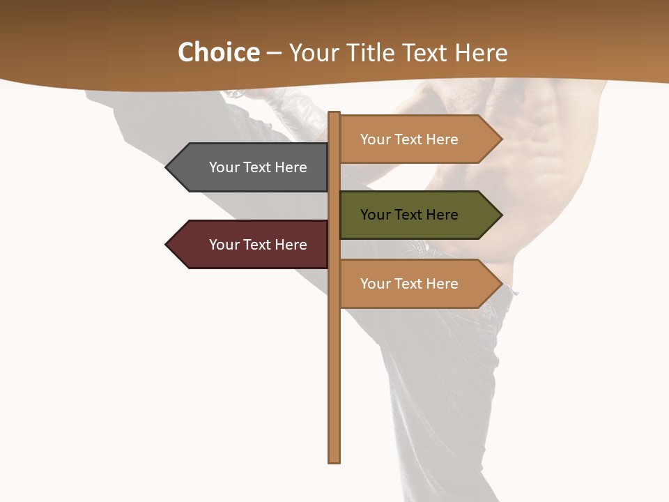 Night Dance Rapper PowerPoint Template
