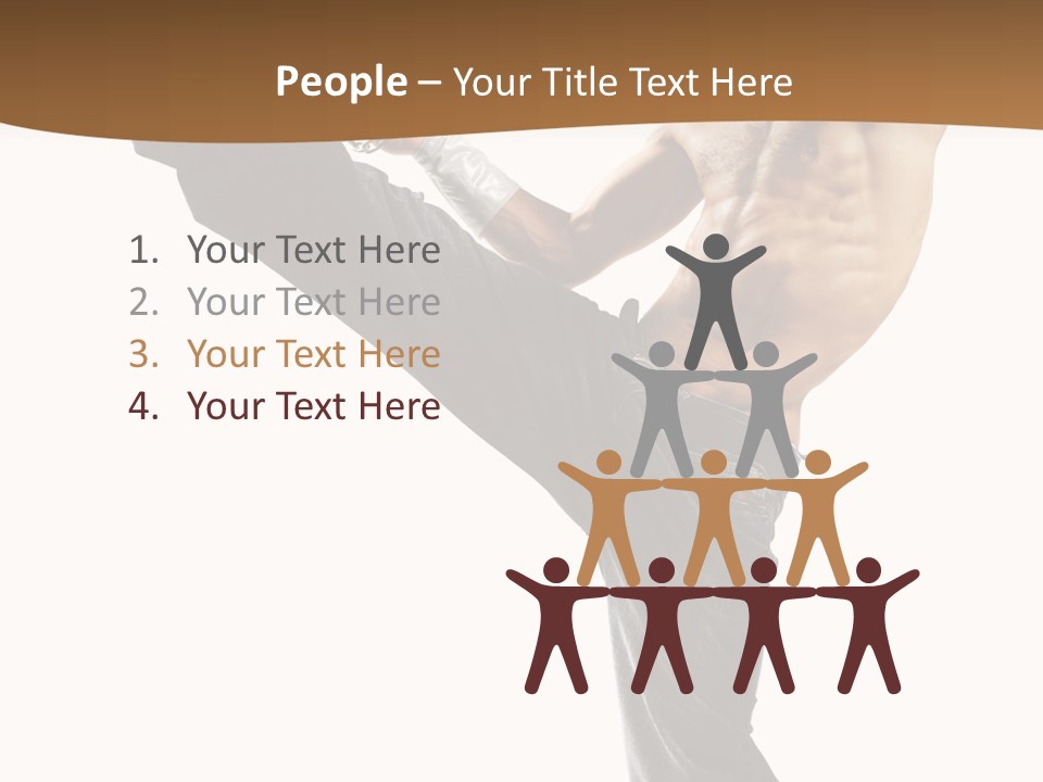 Night Dance Rapper PowerPoint Template