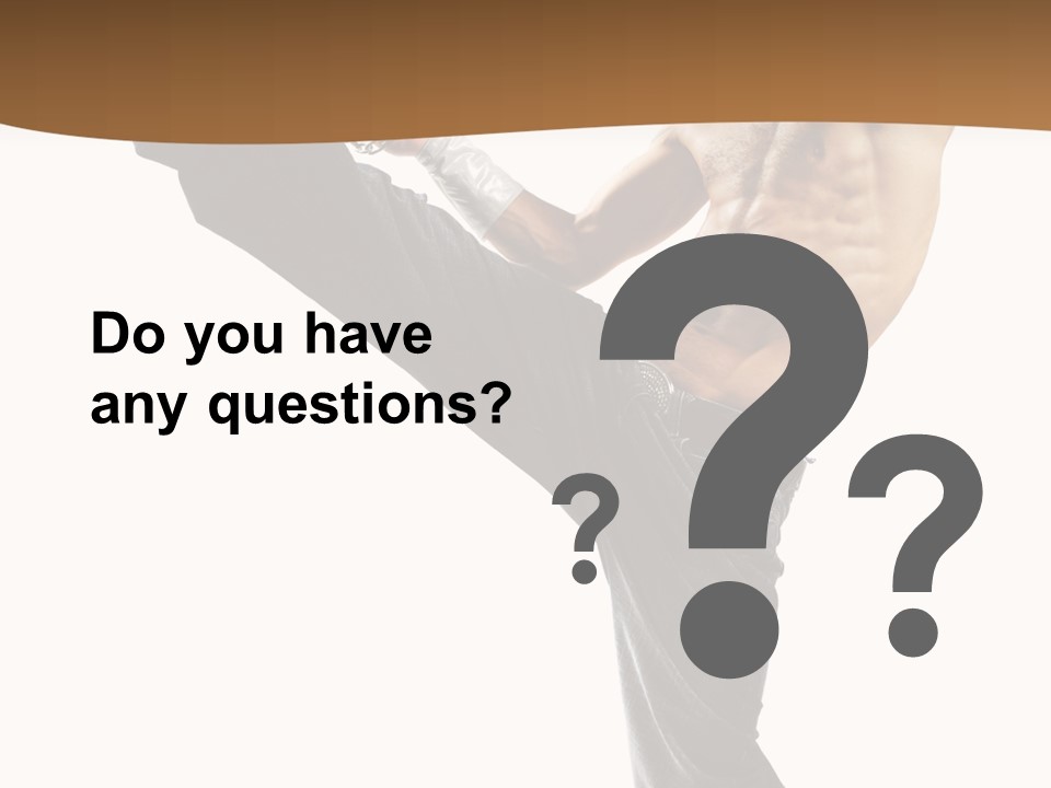 Night Dance Rapper PowerPoint Template