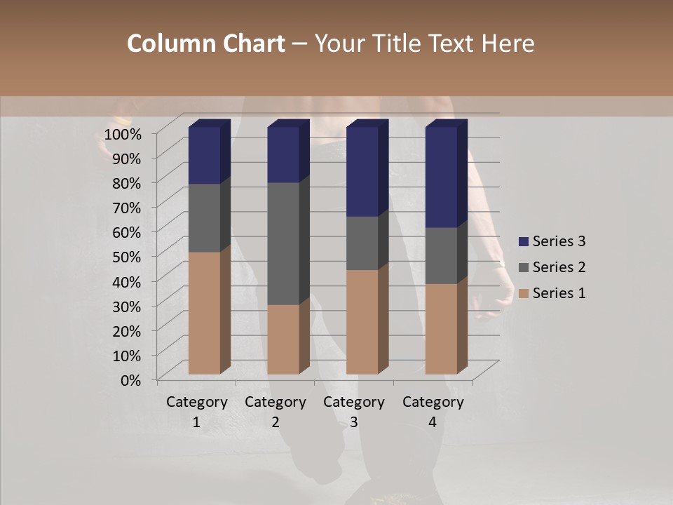 White Stand Dance PowerPoint Template