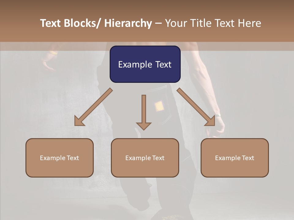 White Stand Dance PowerPoint Template