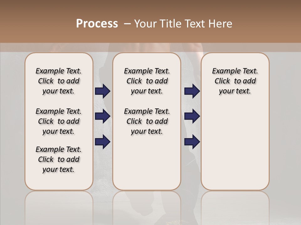 White Stand Dance PowerPoint Template