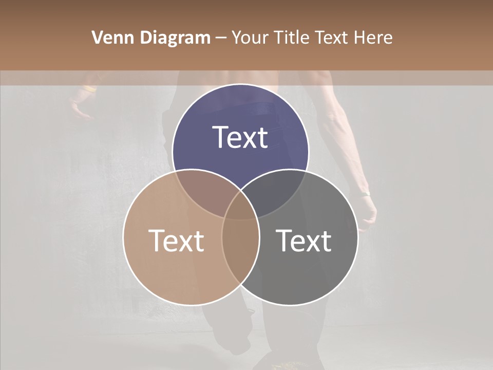 White Stand Dance PowerPoint Template