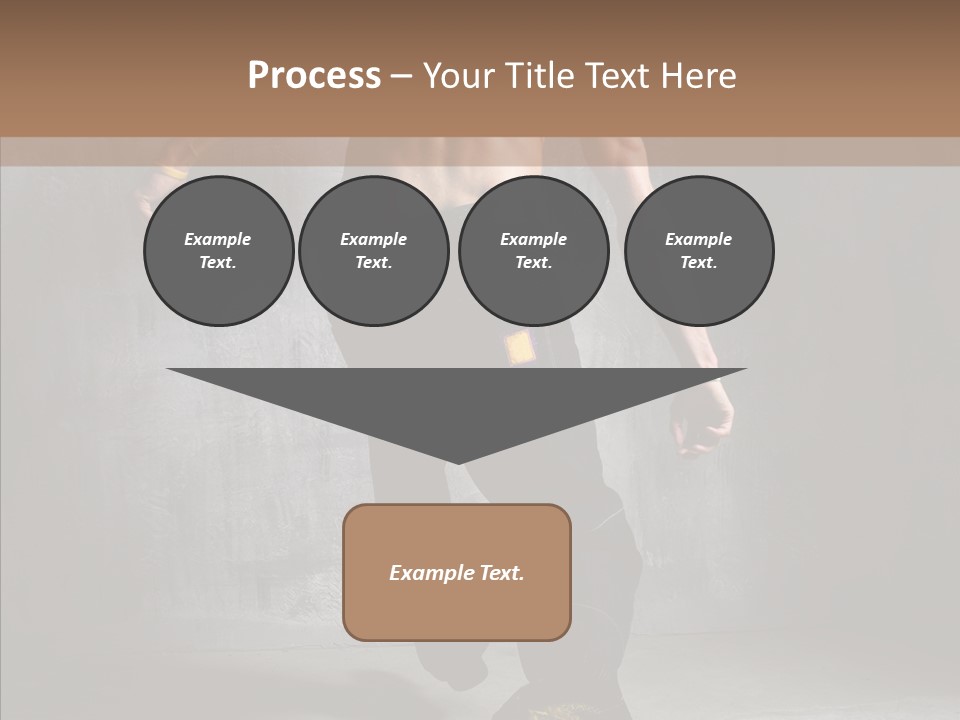 White Stand Dance PowerPoint Template