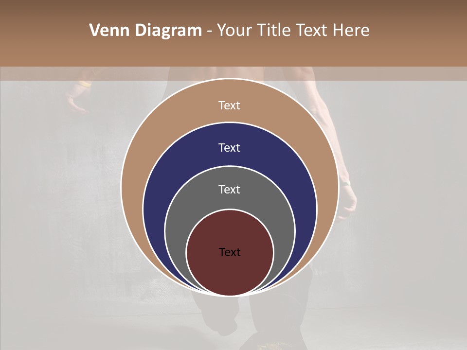 White Stand Dance PowerPoint Template