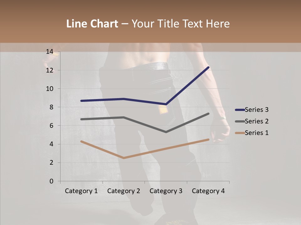 White Stand Dance PowerPoint Template