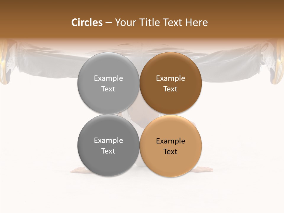 Dancer Hip Balance PowerPoint Template