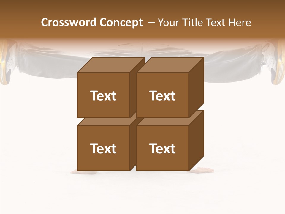 Dancer Hip Balance PowerPoint Template