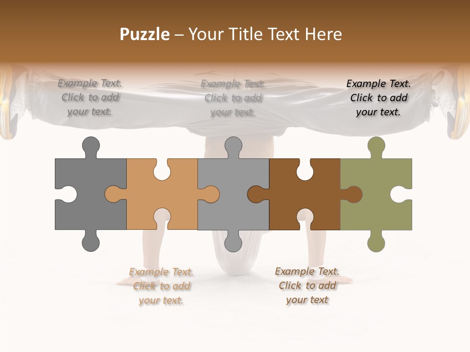 Dancer Hip Balance PowerPoint Template