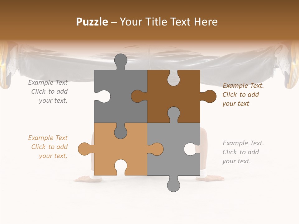 Dancer Hip Balance PowerPoint Template