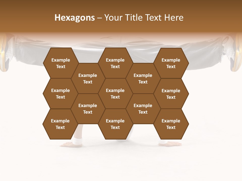 Dancer Hip Balance PowerPoint Template