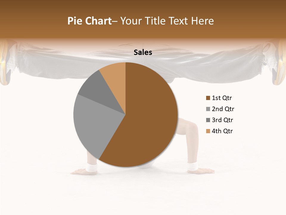 Dancer Hip Balance PowerPoint Template