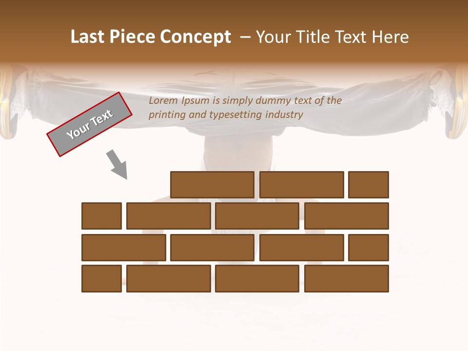 Dancer Hip Balance PowerPoint Template