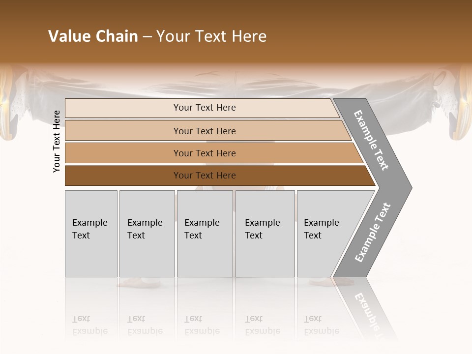 Dancer Hip Balance PowerPoint Template