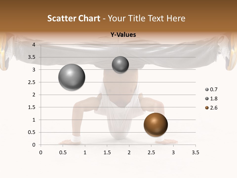 Dancer Hip Balance PowerPoint Template