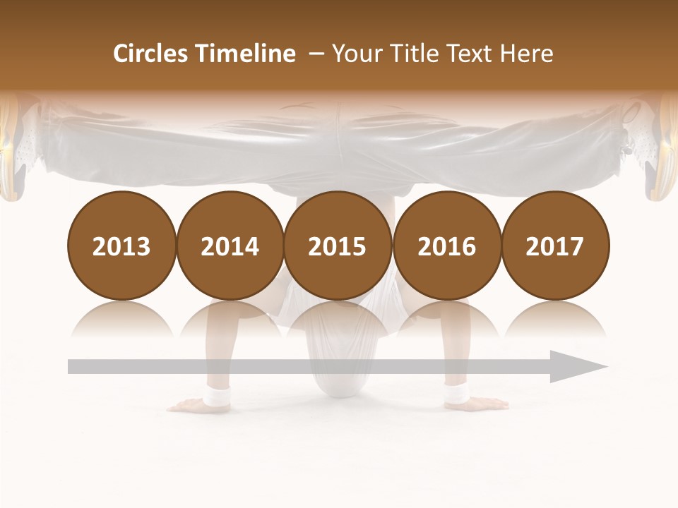 Dancer Hip Balance PowerPoint Template