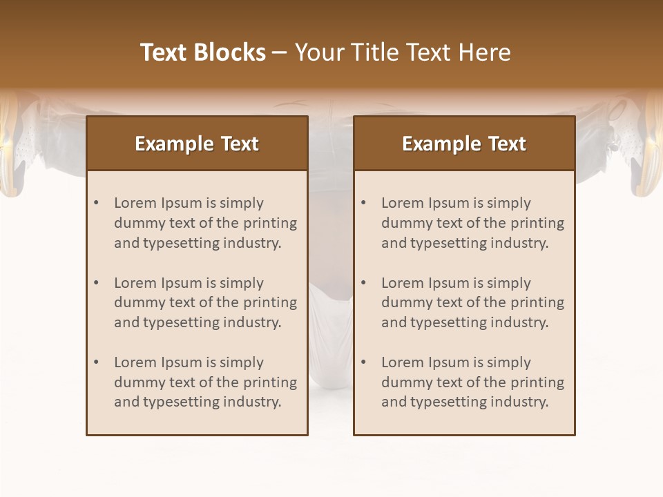 Dancer Hip Balance PowerPoint Template