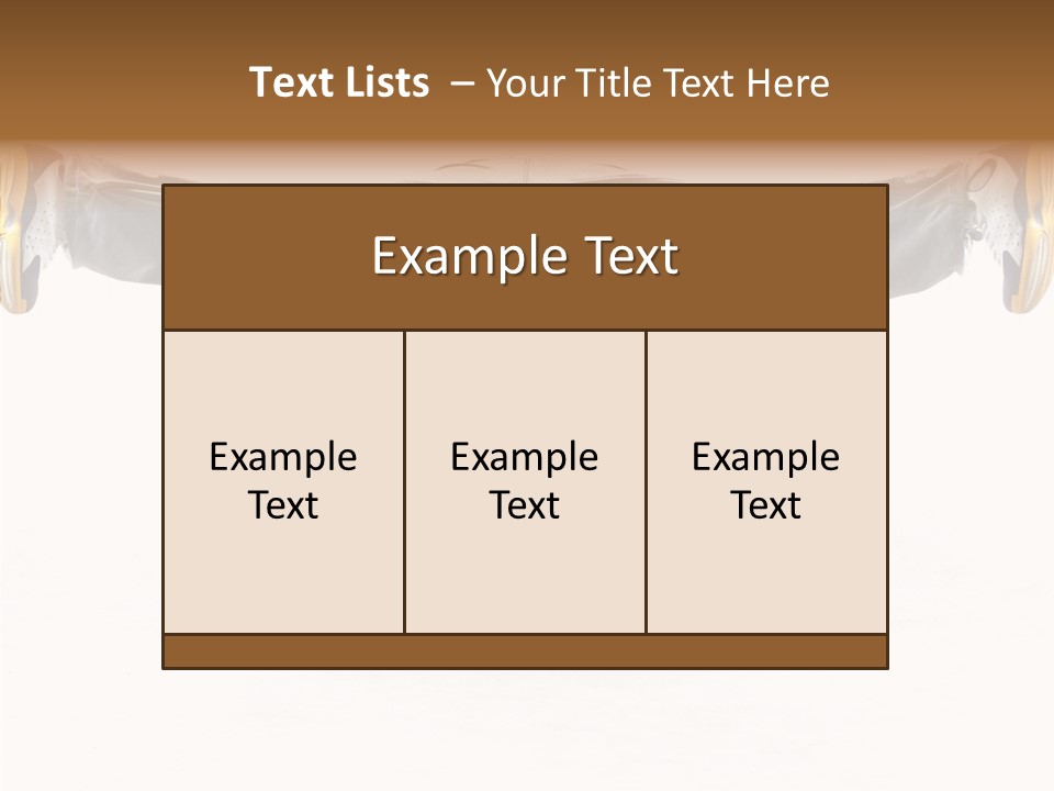 Dancer Hip Balance PowerPoint Template