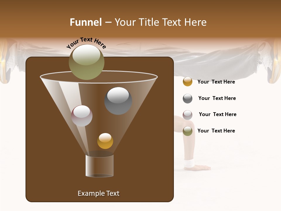 Dancer Hip Balance PowerPoint Template