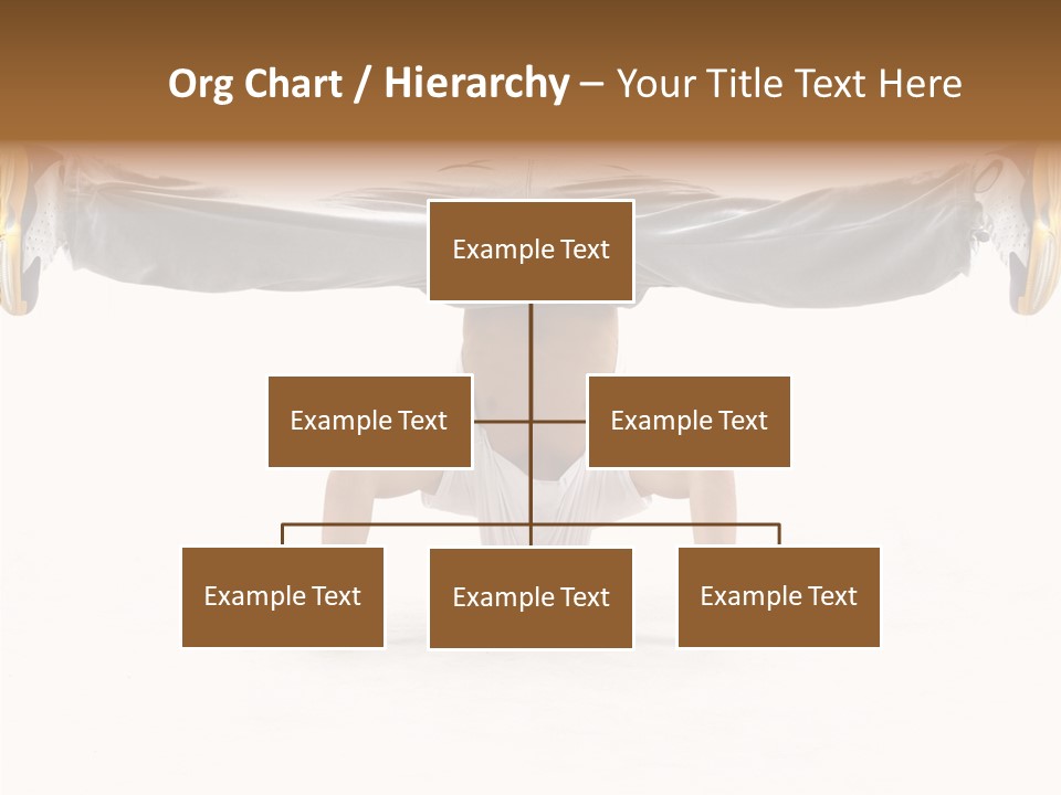 Dancer Hip Balance PowerPoint Template