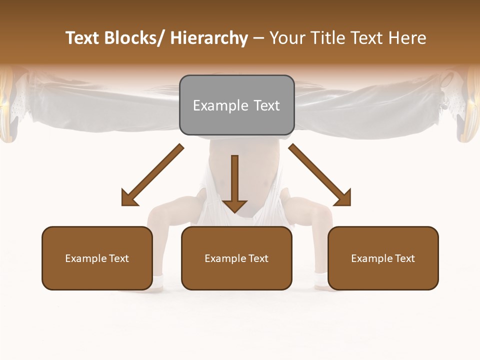 Dancer Hip Balance PowerPoint Template