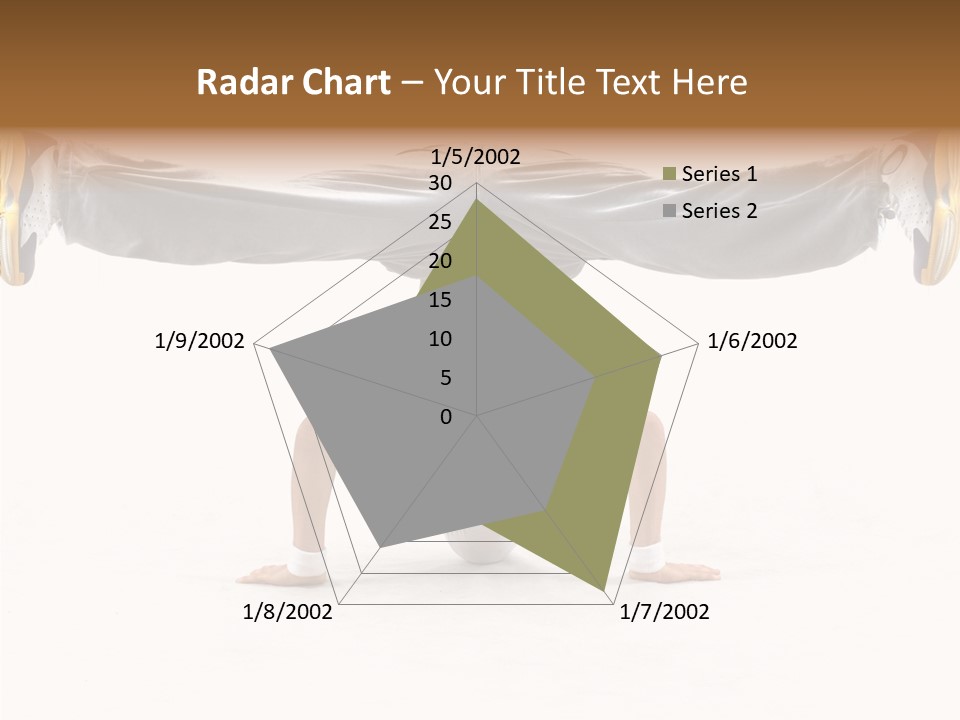Dancer Hip Balance PowerPoint Template