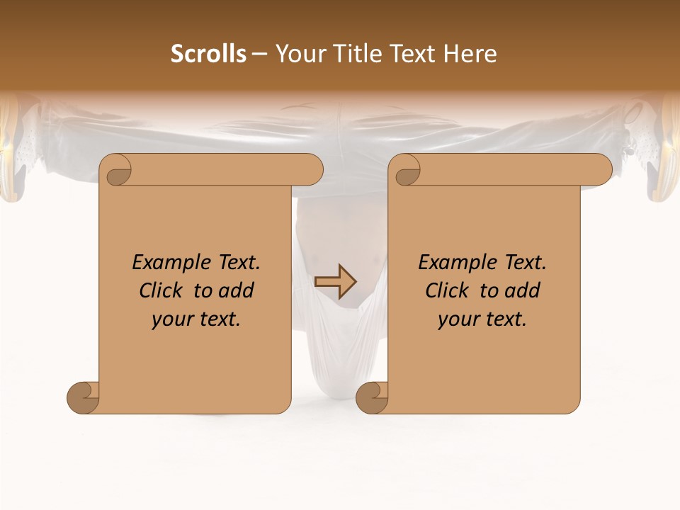 Dancer Hip Balance PowerPoint Template