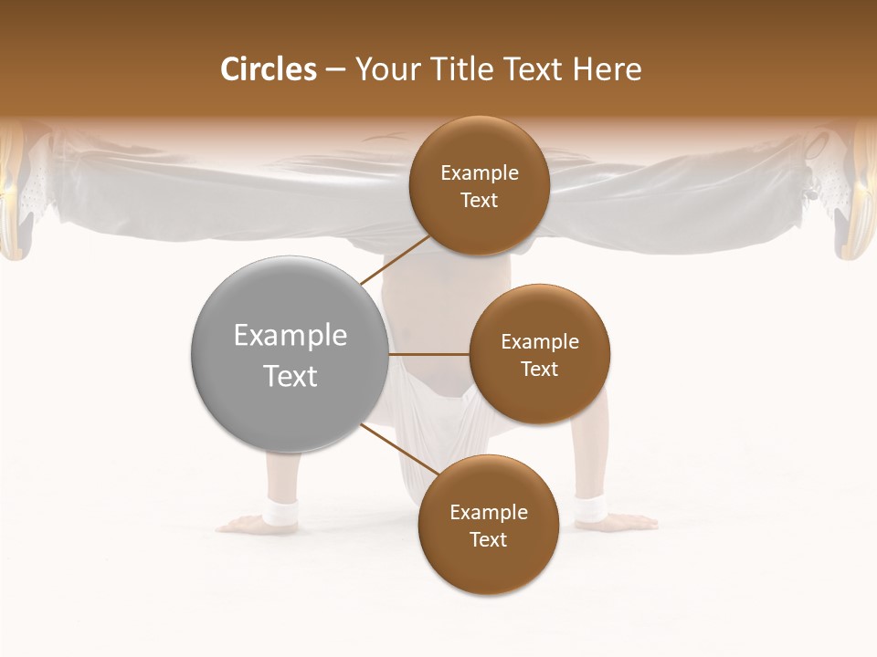 Dancer Hip Balance PowerPoint Template