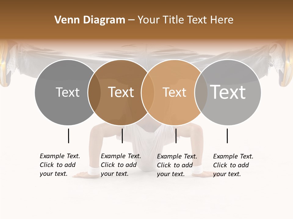 Dancer Hip Balance PowerPoint Template