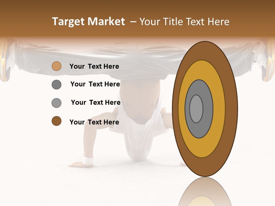 Dancer Hip Balance PowerPoint Template