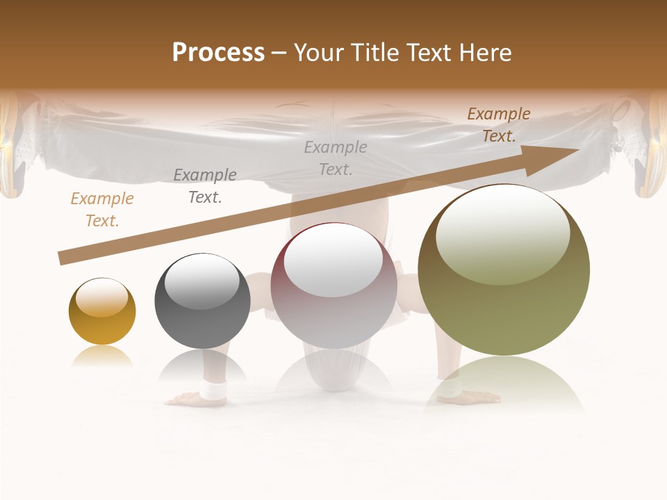 Dancer Hip Balance PowerPoint Template