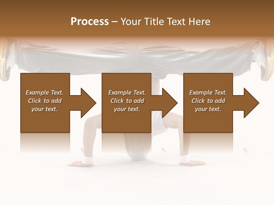 Dancer Hip Balance PowerPoint Template