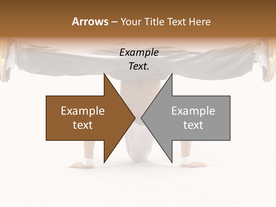 Dancer Hip Balance PowerPoint Template