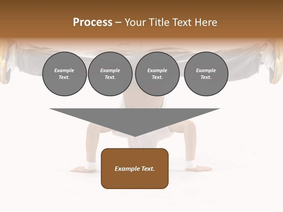 Dancer Hip Balance PowerPoint Template