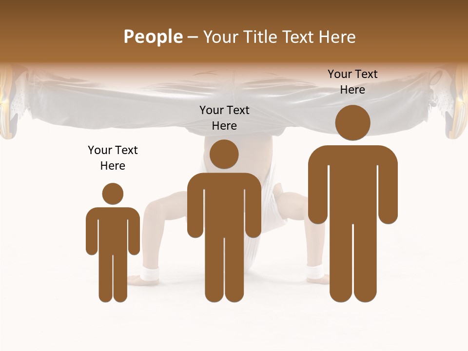 Dancer Hip Balance PowerPoint Template