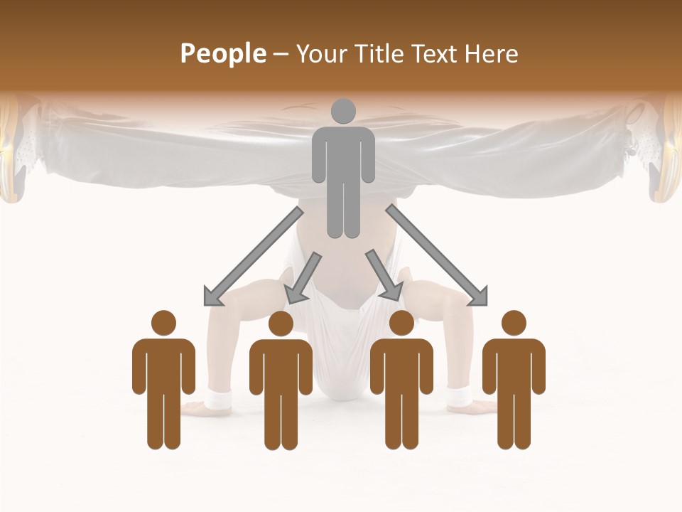 Dancer Hip Balance PowerPoint Template