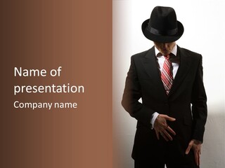 Crime Business Mafia PowerPoint Template