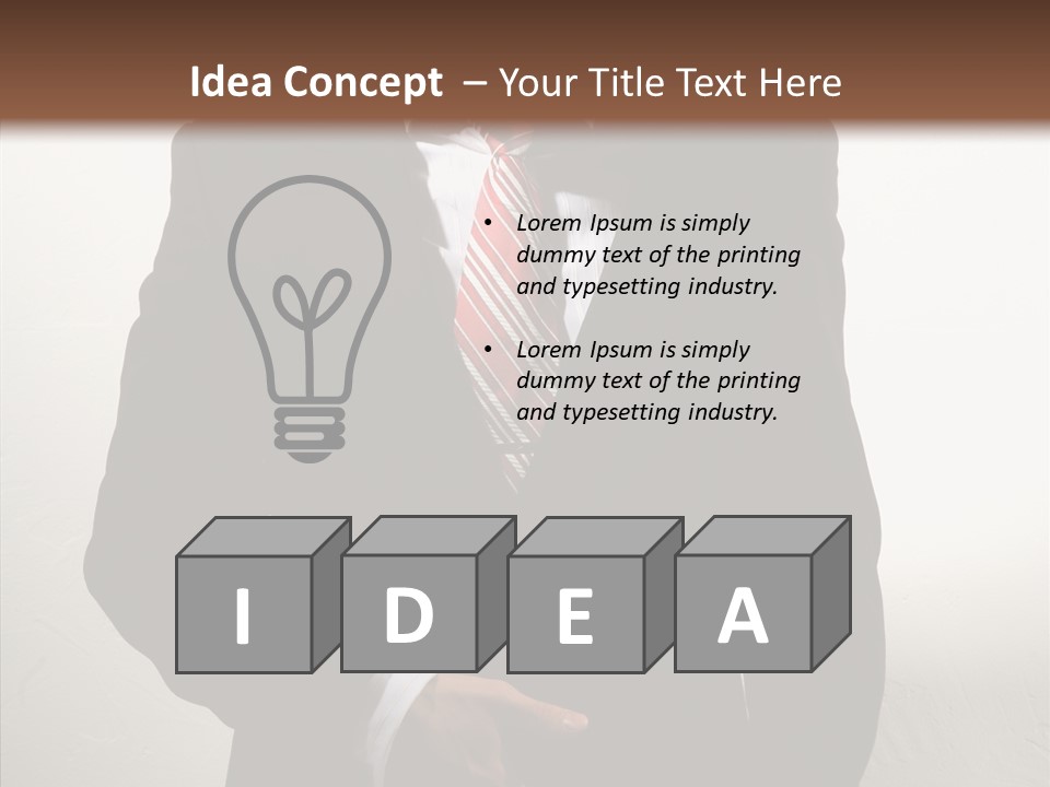 Crime Business Mafia PowerPoint Template