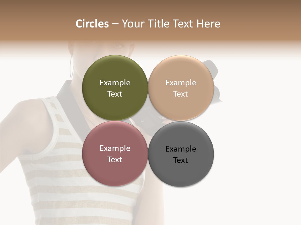 Clean Isolated Face PowerPoint Template