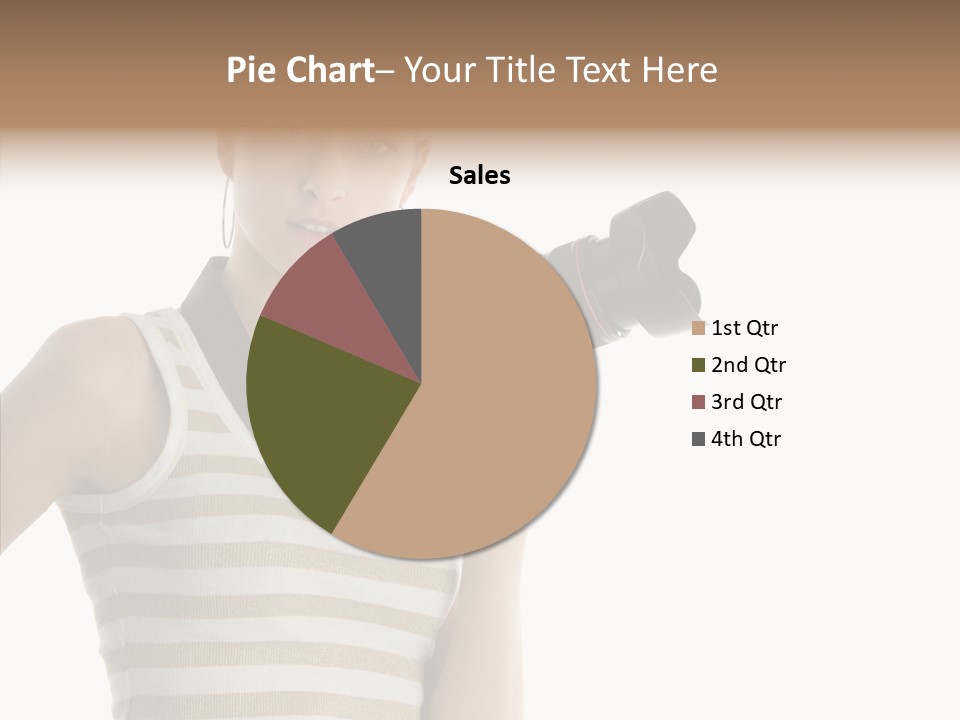 Clean Isolated Face PowerPoint Template
