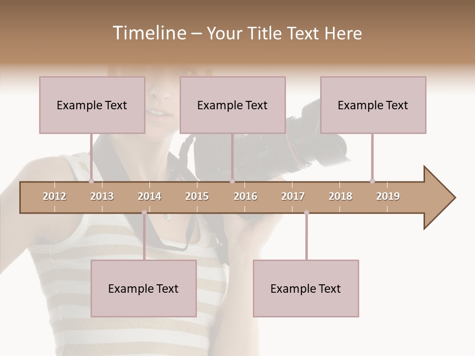 Clean Isolated Face PowerPoint Template