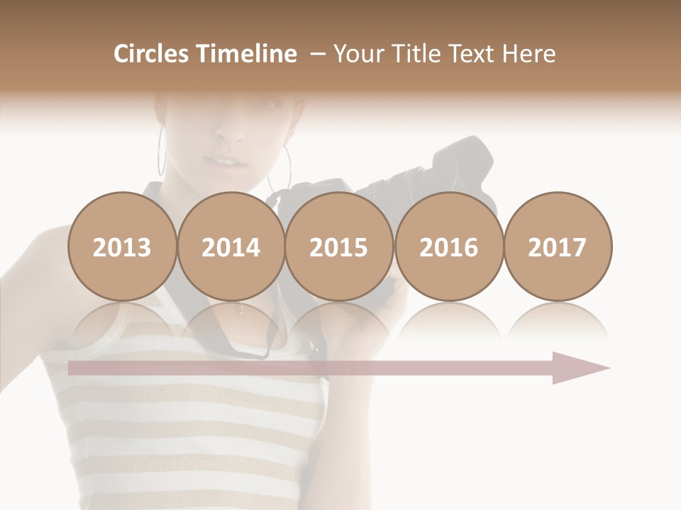 Clean Isolated Face PowerPoint Template