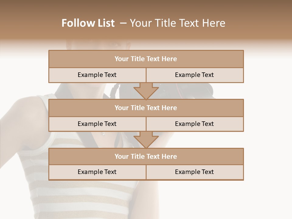 Clean Isolated Face PowerPoint Template