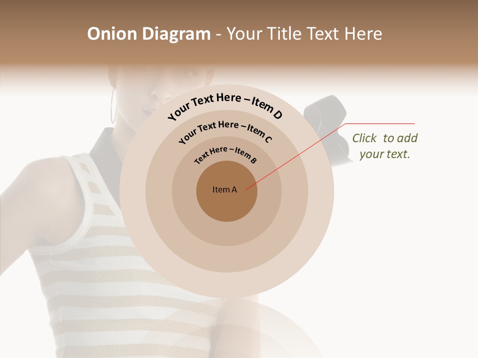 Clean Isolated Face PowerPoint Template