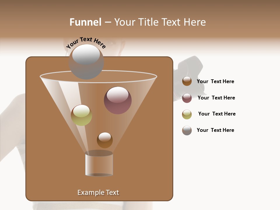 Clean Isolated Face PowerPoint Template