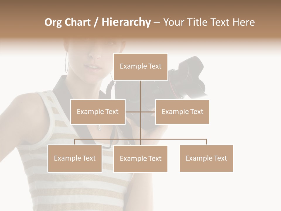 Clean Isolated Face PowerPoint Template